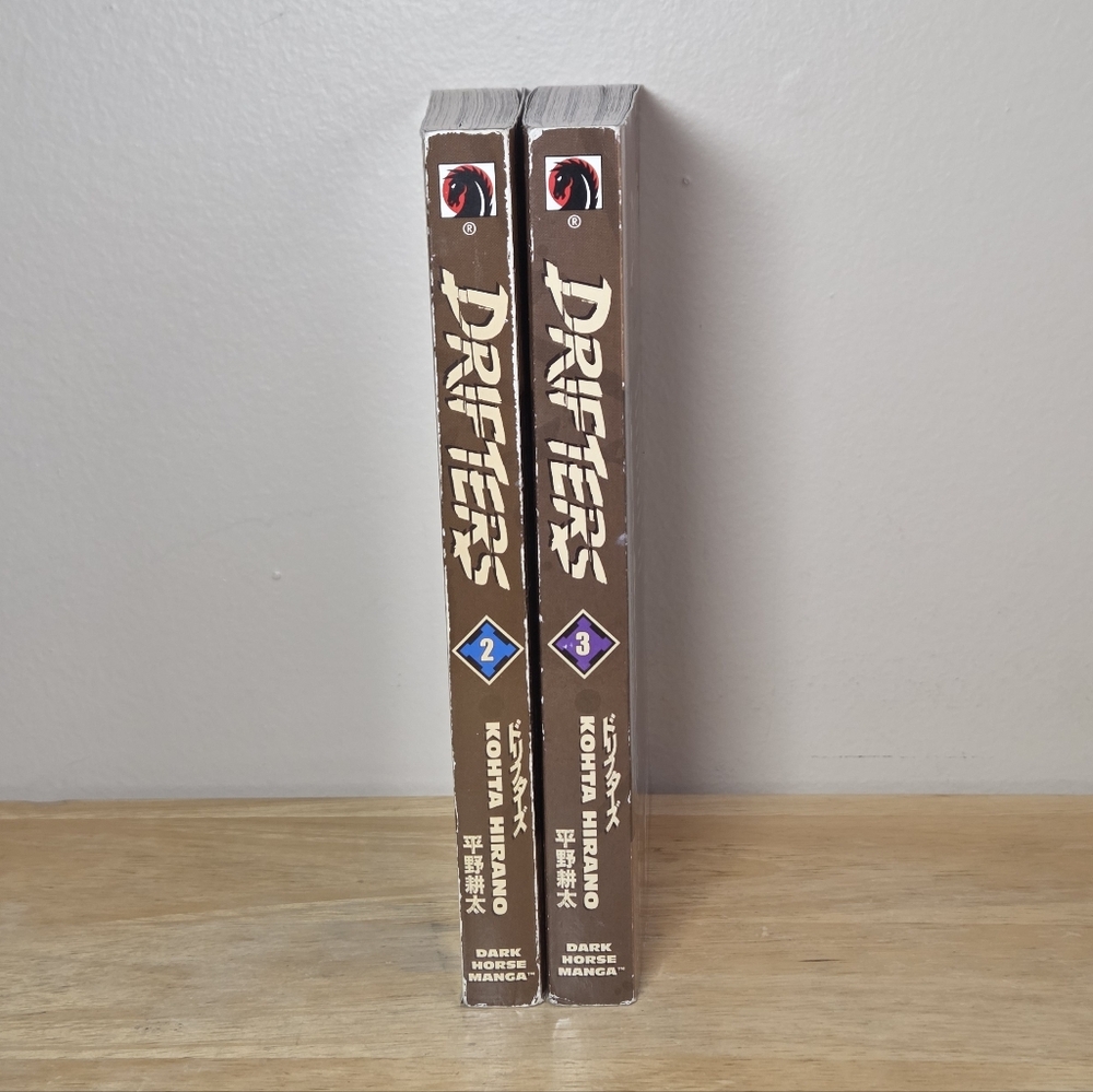 Drifters Manga - Volumes 2 & 3 - Books